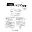 PIONEER PD4100 Instrukcja Obsługi