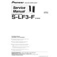 PIONEER S-LF3-F/XTW/E Instrukcja Serwisowa