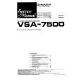 PIONEER VSA-7500 Instrukcja Serwisowa