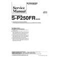 PIONEER SP250FR XE/FR Instrukcja Serwisowa