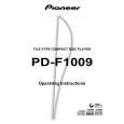 PIONEER PD-F1009/KU/CA Instrukcja Obsługi