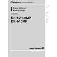 PIONEER DEH-2000MP/XS/UC Instrukcja Obsługi