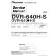 PIONEER DVR-640H-S Instrukcja Serwisowa