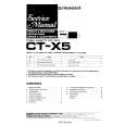 PIONEER CT-X5 Instrukcja Serwisowa