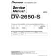 PIONEER DV-2650-S Instrukcja Serwisowa
