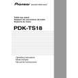 PIONEER PDK-TS18 Instrukcja Obsługi