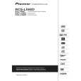 PIONEER DVR-LX60D (RCS-LX60D) Instrukcja Obsługi