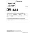PIONEER DV-434 Instrukcja Serwisowa