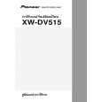 PIONEER XW-DV515/NTXJ Instrukcja Obsługi