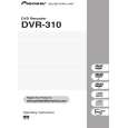 PIONEER DVR310 Instrukcja Obsługi