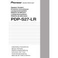 PIONEER PDP-S27-LR/XIN1/E Instrukcja Obsługi