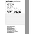 PIONEER PDP-42MVE1 Instrukcja Obsługi