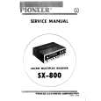 PIONEER SX-800 Instrukcja Serwisowa