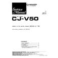 PIONEER CJ-V50 Instrukcja Serwisowa