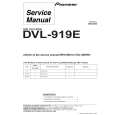 PIONEER DVL-919E Instrukcja Serwisowa