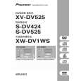 PIONEER XV-DV525/MAXJ Instrukcja Obsługi