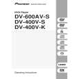 PIONEER DV-600AV-S/TLFXZT Instrukcja Obsługi