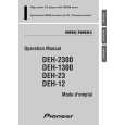 PIONEER DEH-1300/XM/UC Instrukcja Obsługi