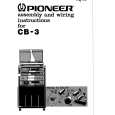 PIONEER CB-3 Instrukcja Obsługi