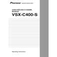 PIONEER VSX-C400-S/MLXU Instrukcja Obsługi