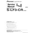 PIONEER S-LF3-CR/XTW/E Instrukcja Serwisowa