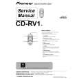 PIONEER CD-RV1/E Instrukcja Serwisowa