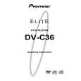 PIONEER DV-C36/KUXQ/CA Instrukcja Obsługi
