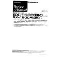 PIONEER SX1500 BK Instrukcja Serwisowa