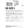 PIONEER M-NS1 Instrukcja Serwisowa