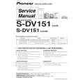 PIONEER S-DV151/XJC/E Instrukcja Serwisowa