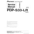 PIONEER PDPS33LR Instrukcja Serwisowa