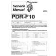 PIONEER PDR-F10/ZVYXJ Instrukcja Serwisowa