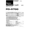 PIONEER PD5700 Instrukcja Serwisowa