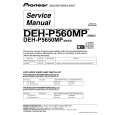 PIONEER DEH-P560MP-2 Instrukcja Serwisowa