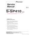 PIONEER S-SP410/SXTW/EW5 Instrukcja Serwisowa