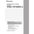 PIONEER VSX-1018AH-K/KUXJ Instrukcja Obsługi