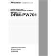 PIONEER DRM-PW701/TUCKFP Instrukcja Obsługi