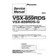 PIONEER VSX859RDS/G Instrukcja Serwisowa