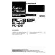 PIONEER PL05 Instrukcja Serwisowa