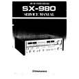 PIONEER SX980 Instrukcja Serwisowa