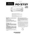 PIONEER PD-Z73T/HB Instrukcja Obsługi