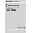 PIONEER DEH-P2650/X1R/EC Instrukcja Obsługi