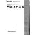 PIONEER VSXAX10I-G Instrukcja Obsługi