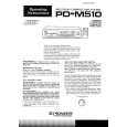 PIONEER PDM510 Instrukcja Obsługi