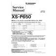 PIONEER XSP550 Instrukcja Serwisowa