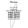 PIONEER VSX-24TX/KU/CA Instrukcja Obsługi