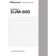 PIONEER DJM-800/KUCXJ Instrukcja Obsługi