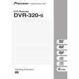 PIONEER DVR-320-S/RF Instrukcja Obsługi