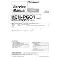 PIONEER KEH-P6010-2 Instrukcja Serwisowa