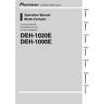PIONEER DEH-1020E/XN/EW5 Instrukcja Obsługi